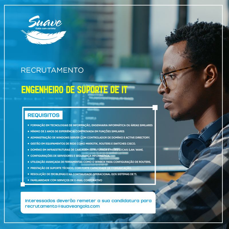 vaga para engenheiro de ti