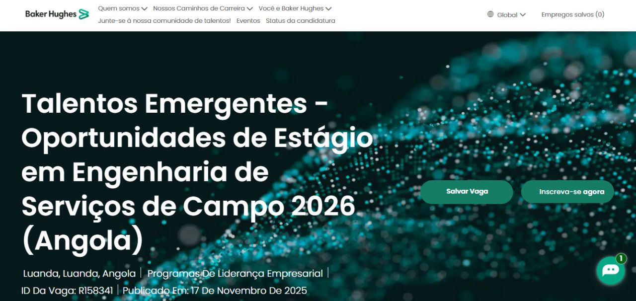 ESTÁGIO NA BAKER HUGHES