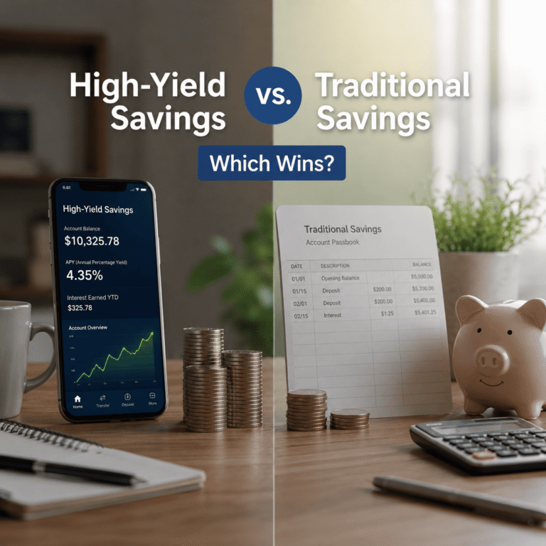 High-Yield Savings vs. Traditional Savings
