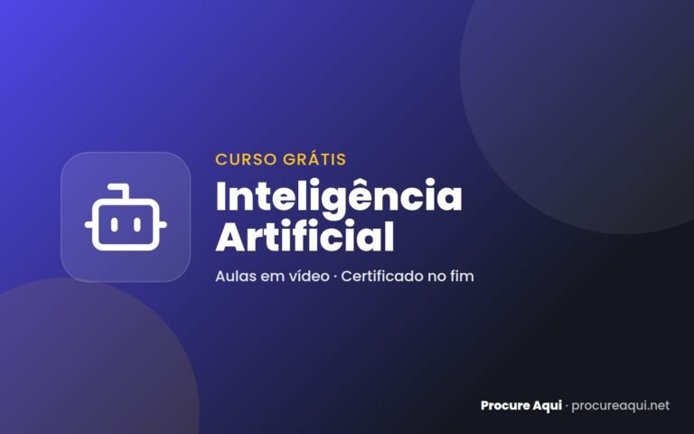 Curso de Inteligência Artificial Grátis: ChatGPT e IA no Trabalho