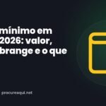 Salário mínimo em Angola 2026: valor, quem abrange e o que muda